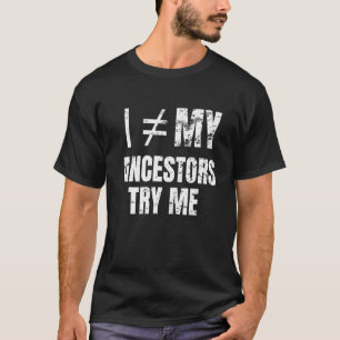 Svart historia jag inte är mina anhängare t shirt