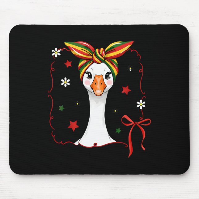 Svart historia Juneteenth Goose Coquette Bow Ndana Musmatta (Framsidan)
