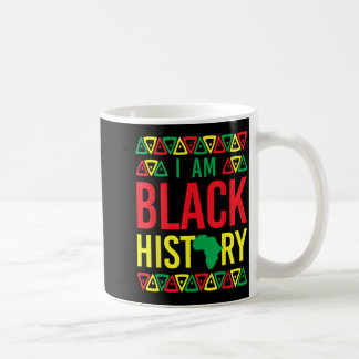 Svart historia kaffemugg