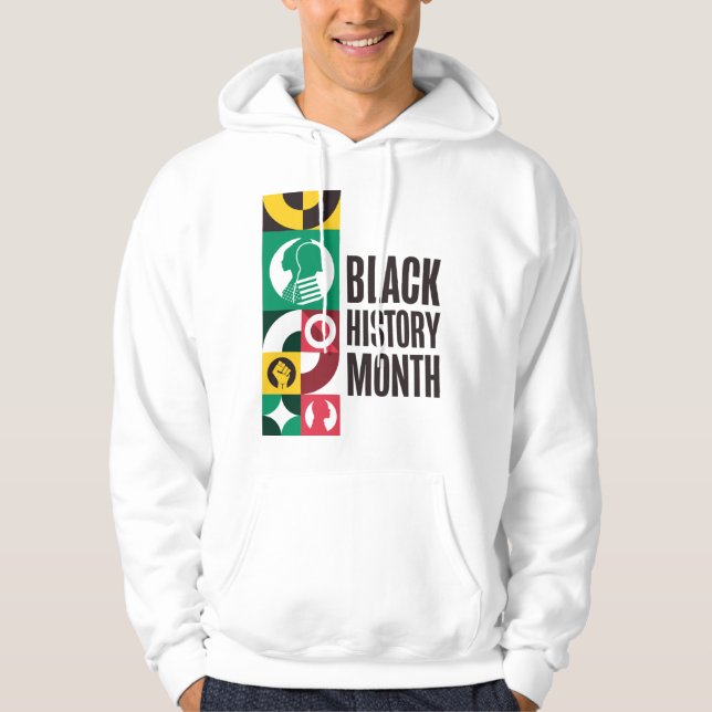 Svart historia månad Hoodie (Framsida)