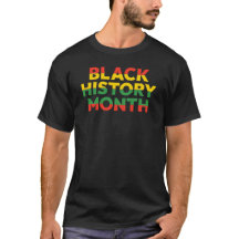 Svart historia månad T-shirt