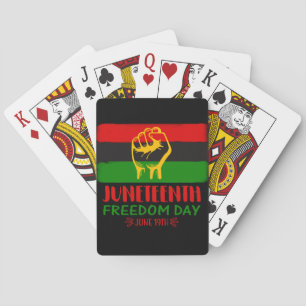 Svart historia om den artonde frihetsdagen casinokort