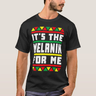 Svart historia Pajamas Afro. Det är Melanin för mi T Shirt