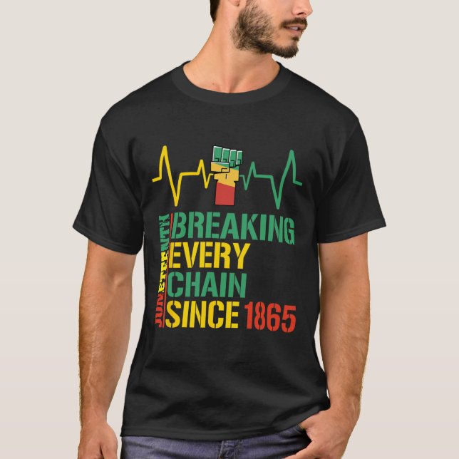 Svart historia sedan 1865 t shirt (Framsida)