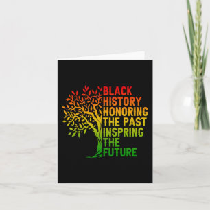 Svart historia som hedrar det tidigare afrikanska kort