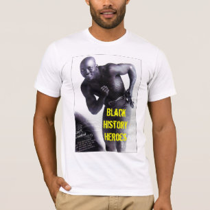 Svart historiehjälteT-tröja (manar) T-shirt