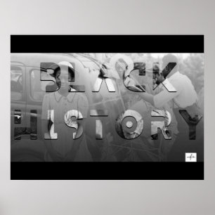 Svart historiemånad poster