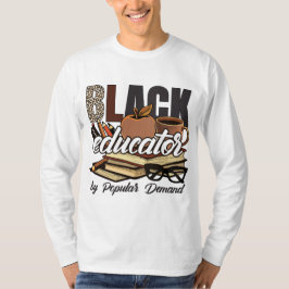 Svart Historiemånad T-Shirt 100 År