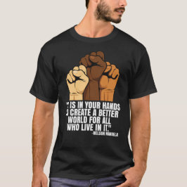Svart Historiemånad T-Shirt 100 År