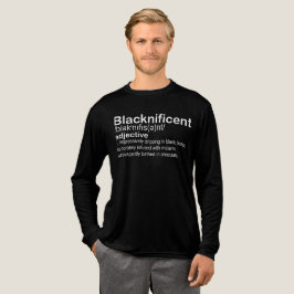 Svart historiemånad T-Shirt 100 År
