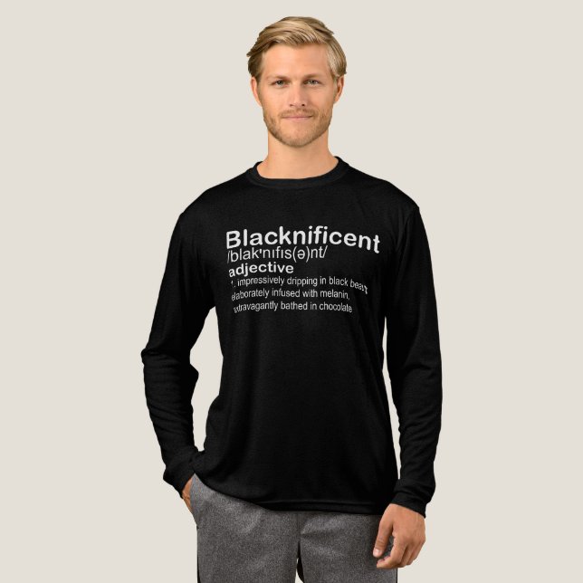 Svart historiemånad T-Shirt 100 År (Hel framsida)