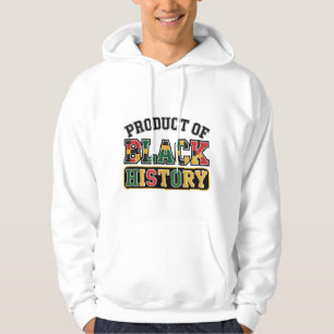 Svart Historiemånad T-Shirt 100 År Hoodie