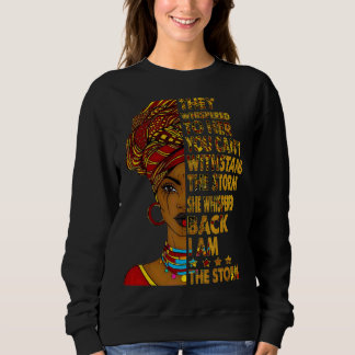 Svart historiens månad Afrikas kvinna Afro Jag är  T Shirt