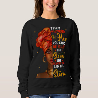 Svart historiens månad Afrikas kvinna Afro Jag är  T Shirt