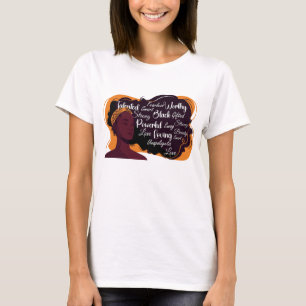 Svart historik, 1:e årtionde Black Woman T Shirt