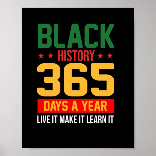 Svart historik 365 dagar - Live IT-avdelningen får Poster (Framsidan)