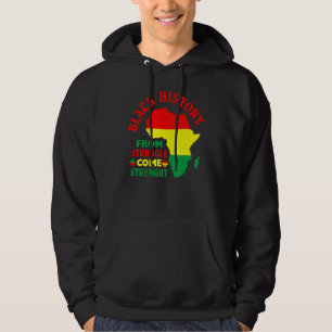 Svart historik från kamp kommer att ha en stark BL Hoodie