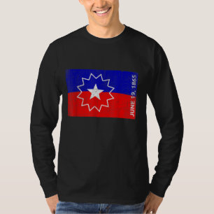 Svart historik i Flagga 16:e frihetsdagen T Shirt
