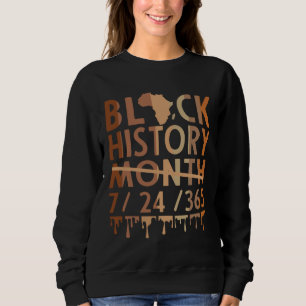 Svart historik Månad 2022 Svart historia 365 Melan T Shirt