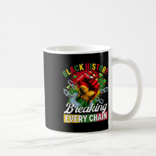 Svart historik som bringar varje kedja Svart histo Kaffemugg