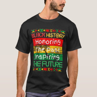 Svart historik som bringar varje kedja Svart histo T Shirt