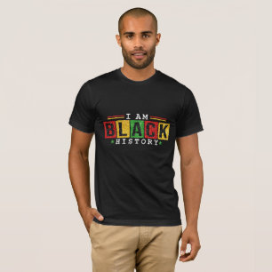 Svart historik t shirt