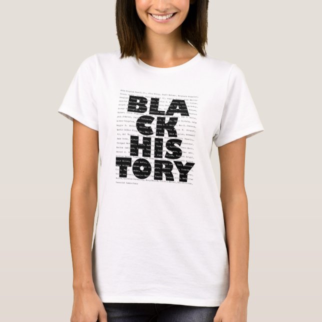 Svart historik t shirt (Framsida)