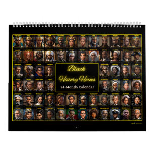 Svart historikhjältar: En 24-månaders kalender