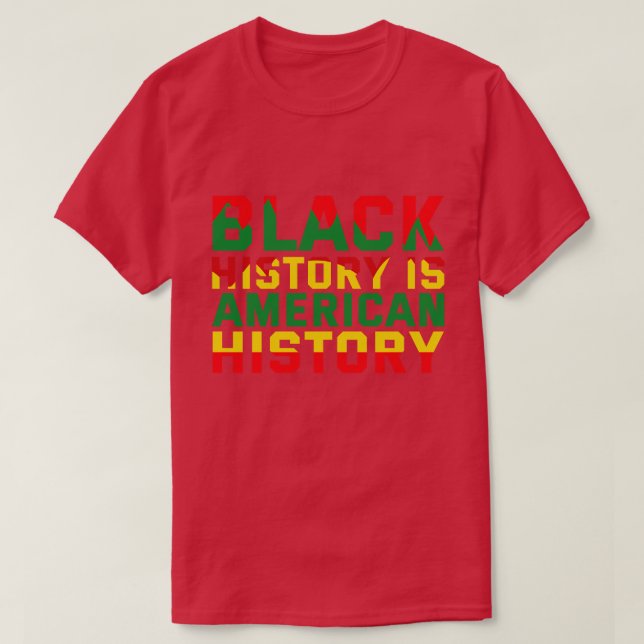 Svart historikmånad 10 t shirt (Design framsida)