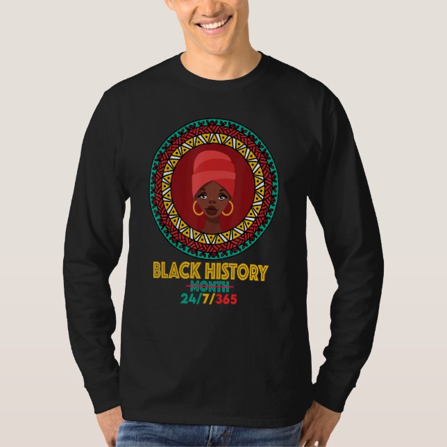 Svart historikmånad 2022 svart historik 247365 Mel T Shirt (Framsida)