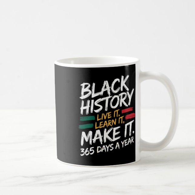 Svart historikmånad 2025: Direktera IT-avdelningen Kaffemugg (Höger)