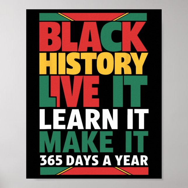Svart historikmånad 2025: Direktera IT-avdelningen Poster (Framsidan)