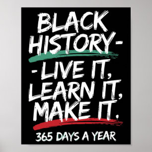 Svart historikmånad 2025: Direktera IT-avdelningen Poster