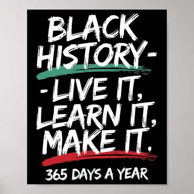 Svart historikmånad 2025: Direktera IT-avdelningen Poster (Framsidan)