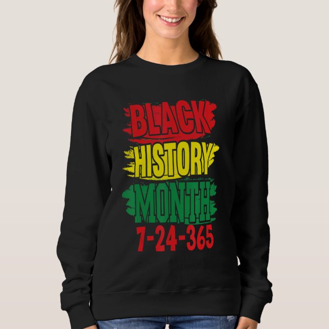 Svart historikmånad 247365 1 t shirt (Framsida)