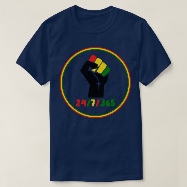 Svart historikmånad 247365 7 t shirt (Design framsida)