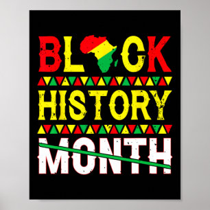 Svart historikmånad 247365 Kultur svart Poster