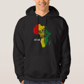 Svart historikmånad 247365 Melanin 2022 Hoodie