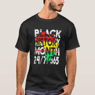 Svart historikmånad 247365 Melanin BLM African Ame T Shirt