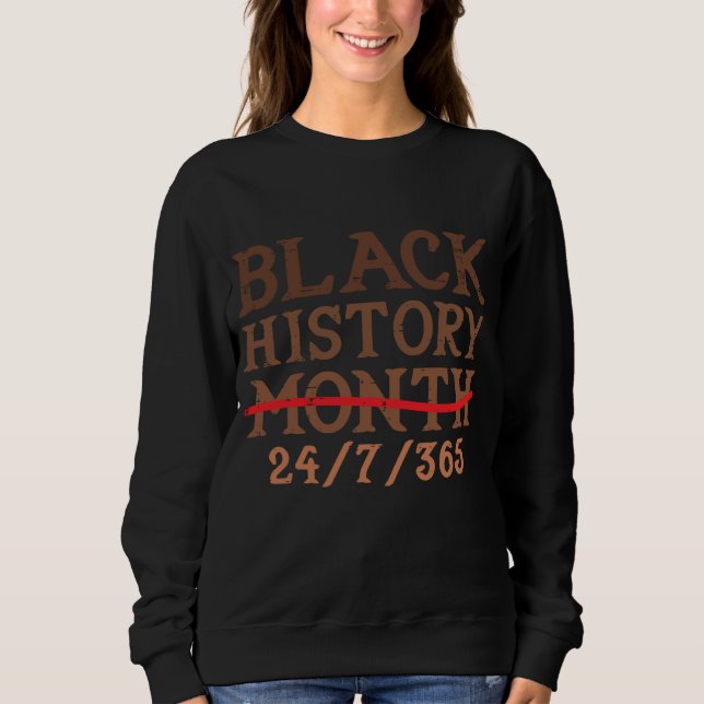 Svart historikmånad 24 7 BHM Afrikas Pride Manar W T Shirt (Framsida)