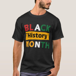 Svart historikmånad, äldre Manar T-Shirt