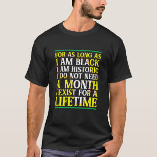 Svart historikmånad - BLM African-American Awarene T Shirt