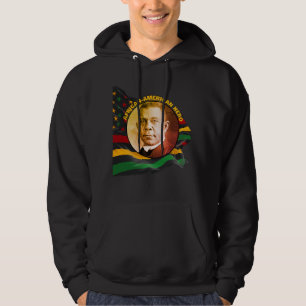 Svart historikmånad BOOKER T WASHINGTON Hoodie