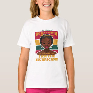 Svart historikmånad, citat, Melanin Woman-orkan T Shirt