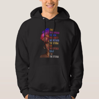 Svart historikmånad de viskade om stormen Mo Hoodie