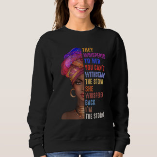 Svart historikmånad de viskade om stormen Mo T Shirt