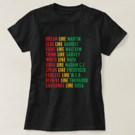 Svart historikmånad, Dream som Martin T-Shirt