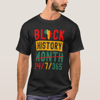 Svart historikmånad en månad för att hålla vår his t shirt
