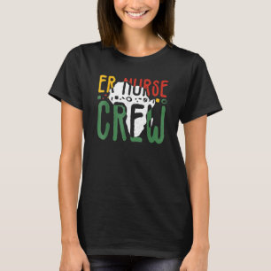 Svart historikmånad ER Nurse Crew African Emergenc T Shirt