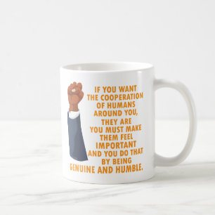 Svart historikmånad för inspirationsinriktade strö kaffemugg